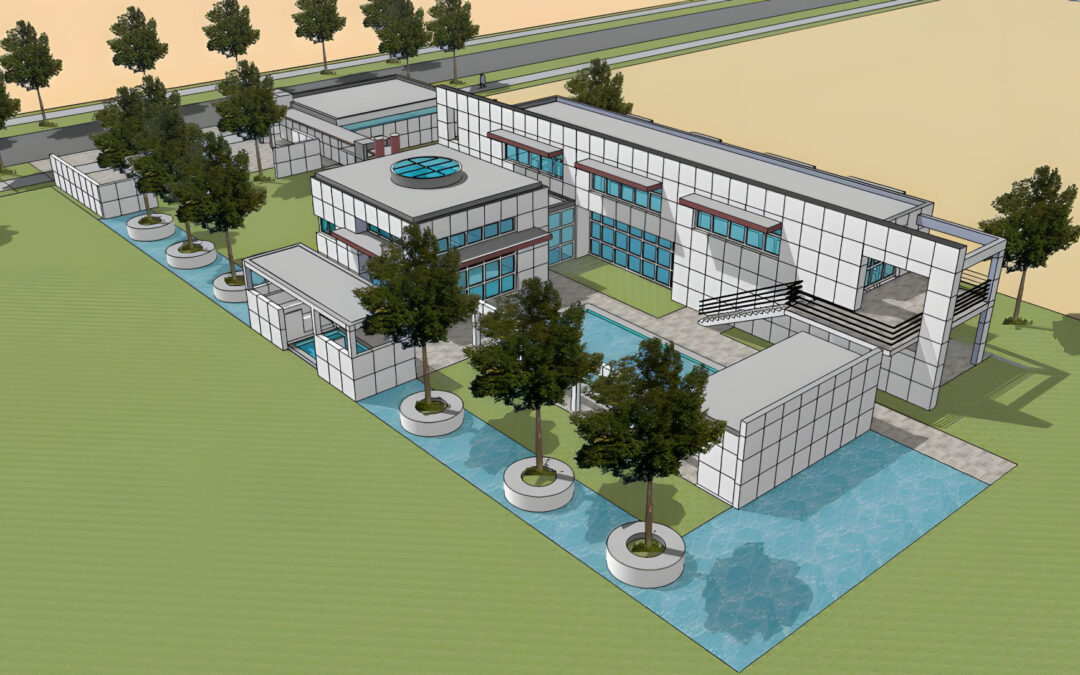 Entwurf eines Wohnhauses